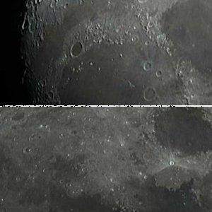 Mond mit Mare Crisium