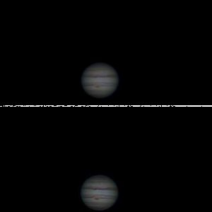 Jupiter mit IO und GRF