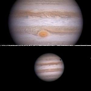 Jupiter & Ganymed Schattenwurf 21.04.16
