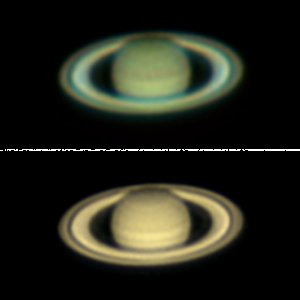 Saturn am 10.6.16 bei s...mäßigem Seeing