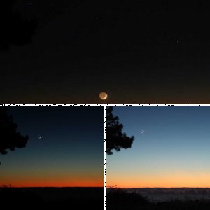 Monduntergang auf La Palma