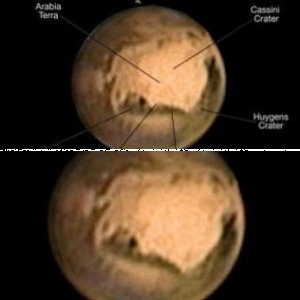 Mars niedrig in die Niederlande