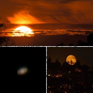 Mond, Sonne & Saturn