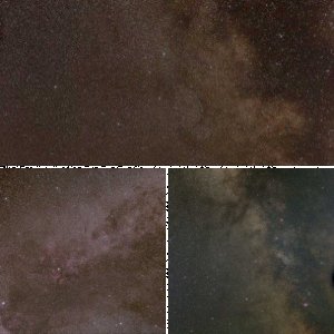 Milchstraße - diverse Bilder