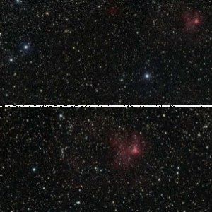 NGC 1528,1545,1513,Sh209,206