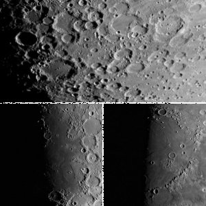 Mare Imbrium, Rupes Recta und südl. Mondhochland