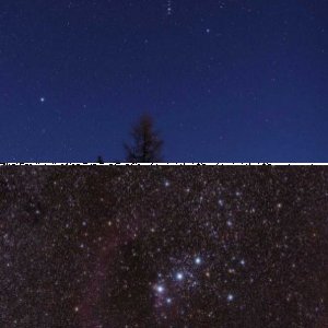 Orion in den Bergen