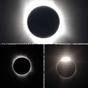Einzelaufnahmen Great American Eclipse