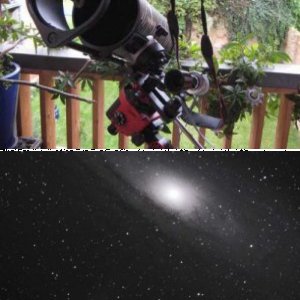 M 31 zweiter Versuch und Heritage auf SW