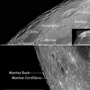 Mare Orientale und Librationsgebiet