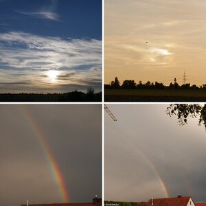 Wolken und Wetter