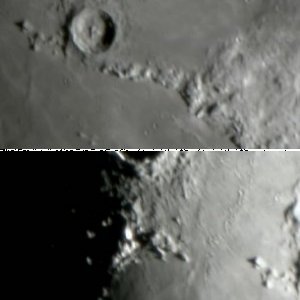 Meine beiden ersten Astrofotos