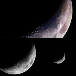 Mond in Farbe