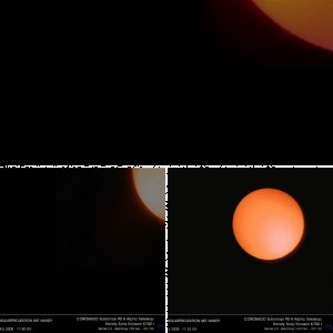 Sonne mit meinem Handy in H-Alpha !