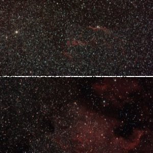 Schwan NGC 6992 , 6960, 6940 und NGC 7000