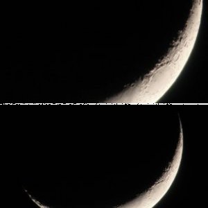 Mond von heute