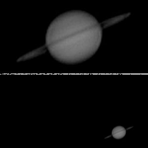 Noch ein Saturn:-) vom 30.03.2009