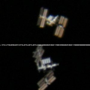 ISS am 18.5.2009   - Nachschlag