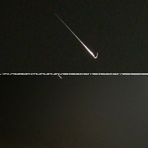 Mein erstes Iridium Flare Foto