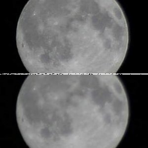 Mond mit EOS300D