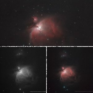 Großer Orionnebel und Running Man
