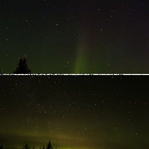 Polarlichter in Lappland