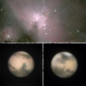 First Light des "EFO" ("East Frisia Observatory")