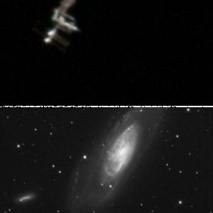 M106 und ISS