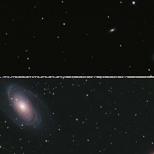 Bodes nebulae(M81/82) und Siamese twins (NGC4568)