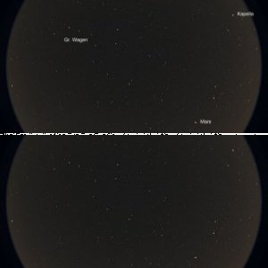 Fisheye-Himmel am 06.04.2010