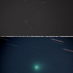 Komet  McNaught R1 am 29. Mai 2010