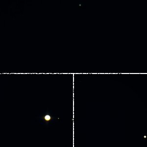 Jupiter und Uranus