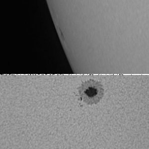 Sonnenfleck 1092