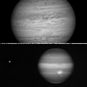 Jupiter im Methanband