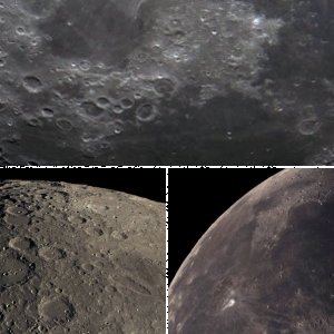 Einzelfotos Mond im August 2010