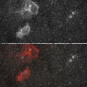 H + Chi + IC 1805