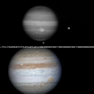 Jupiter, Callisto & Io vom 01.10.2010