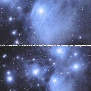 Pleiaden, Plaiades M45
