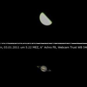 Saturn und Venus