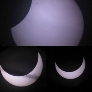 Sonnenfinsternis 4.1.2011 - bayr.Wald - Geiersberg