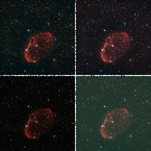 NGC 6888, Crescent Nebel vom 11.3.2011