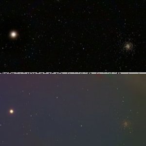 M4,  Antares und NGC6144