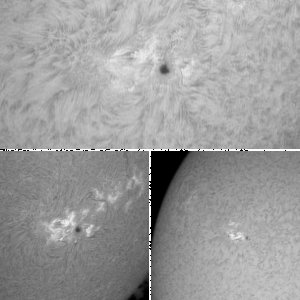 Ha-Sonne an Karfreitag aus dem Münsterland