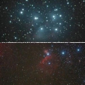 kleiner Sternfelder + Pleiaden + Hyaden