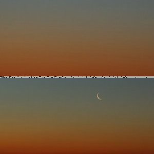 Mond und Mars am 29.06.