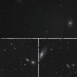 M95/96 + M105 + M106 mit DSLR