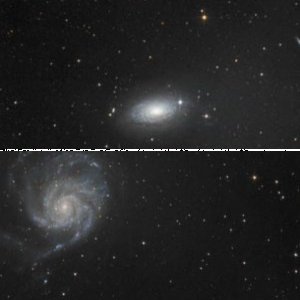 M101 + M63 mit DSLR