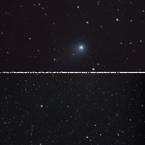 M 15 und Komet Garradd