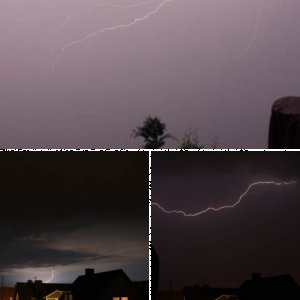 Unwetter über Gettorf
