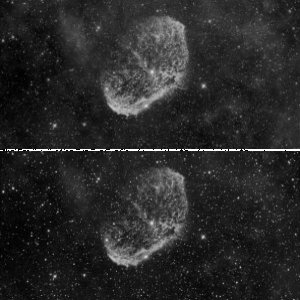 Tonemapping an NGC 6888